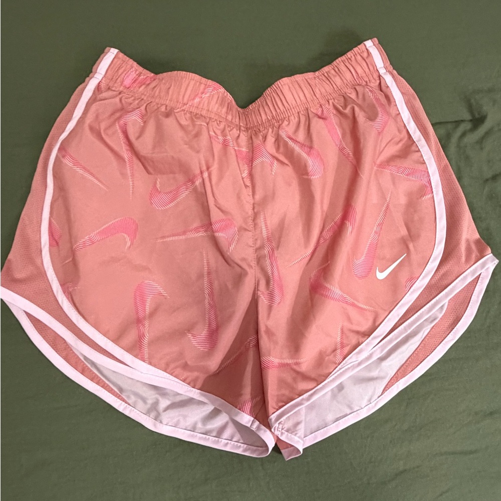 Nike Coral Pink Women's Athletic Running Shorts